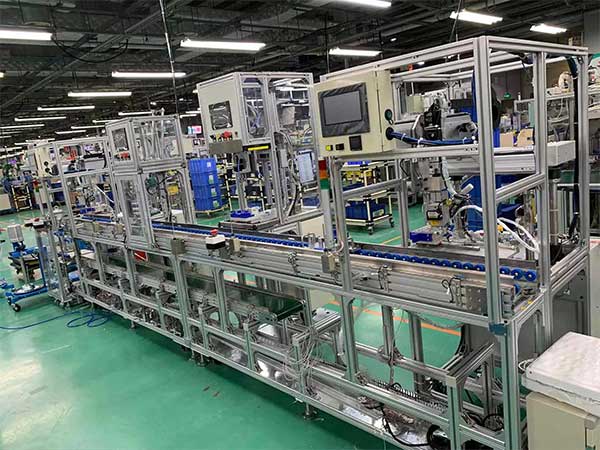 汽車門鎖24工位自動裝配線，汽車行業自動化生產線設備