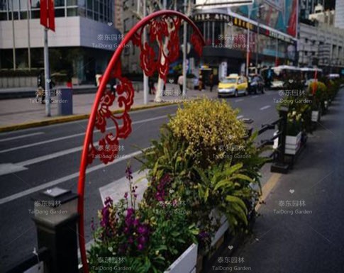 街頭花箱 街頭花箱