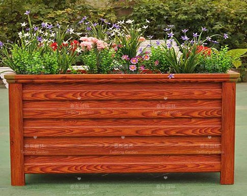 仿木紋花箱 仿木紋花箱