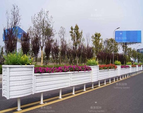 PVC花箱護欄 PVC花箱護欄