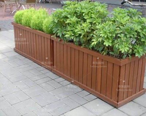 木制園林花箱 木制園林花箱