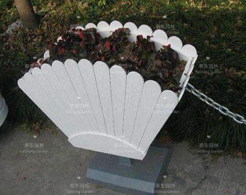 PVC扇形花箱 PVC扇形花箱