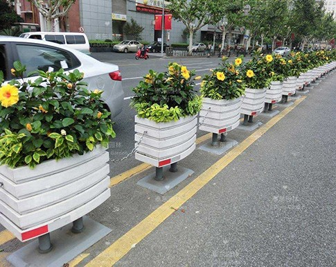 PVC桶鏈花箱 PVC桶鏈花箱