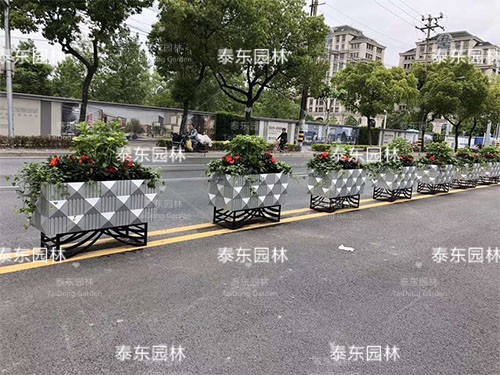 戶外玻璃鋼花箱 戶外玻璃鋼花箱